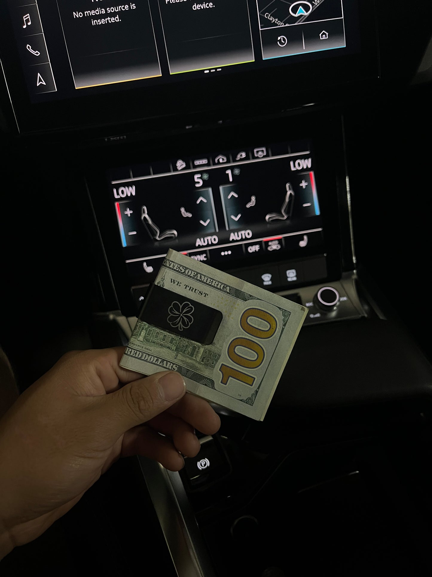 Estilo Especial Trebol Money Clip